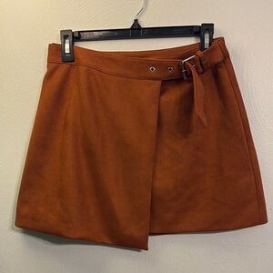 Forever 21 Rust Mini Skirt